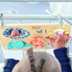 Серия Пастель - Развивающая игрушка для новорожденных 